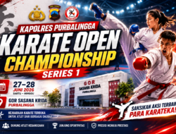 Kapolres Purbalingga Karate Open Championship Series 1 Digelar 27–28 Juni 2026, Ini Lokasinya